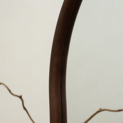 Aaliyah - Full Length Dark Wood Irregular Mirror 180cm x 80cm