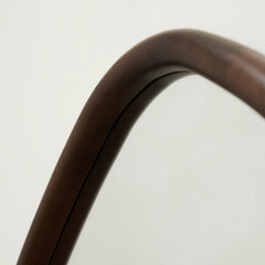 Aaliyah - Full Length Dark Wood Irregular Mirror 180cm x 80cm