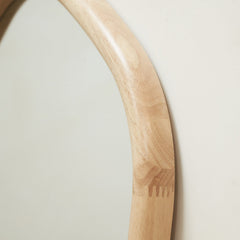 Aaliyah - Full Length Light Wood Irregular Mirror 180cm x 80cm