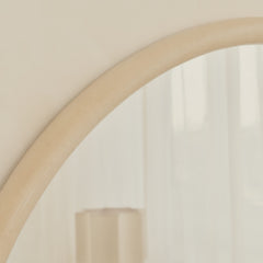 Amora - Large Concrete Round Wall Mirror 100cm x 100cm