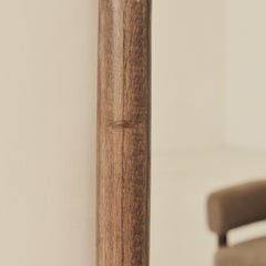 Amora - Full Length Large Arched Warm Wood Mirror 180cm x 90cm