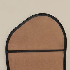 Arcurva Noir - Large Full Length Black Irregular Mirror 170cm x 85cm