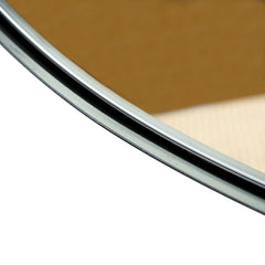 Ava - Black Pond Shaped Irregular Mirror 94cm x 94cm