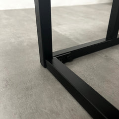 Brooklyn - Black Modern Large Rectangle Tinted Mirrored Coffee Table