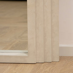 Luciana - Full Length Arched Concrete Mirror 180cm x 110cm