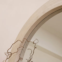 Luciana - Full Length Arched Concrete Mirror 180cm x 110cm