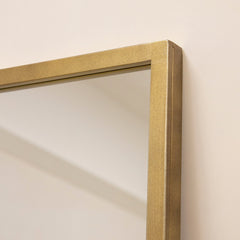 Camden - Gold Industrial Full Length Metal Window Mirror 179cm x 119cm