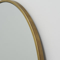 Liberty - Full Length Gold Large Arched Metal Mirror 160cm x 60cm