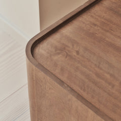 Fairmont - Warm Wood Premium Square Side Table