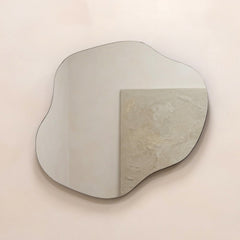 Edge - Frameless Irregular Pond Mirror 70cm x 63cm
