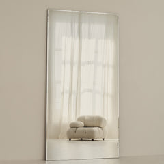 Edge - Extra Large Frameless Full Length Rectangular Mirror 200cm x 100cm
