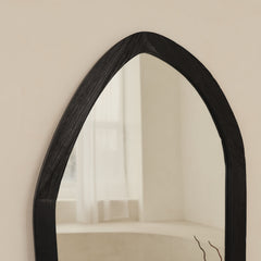 Elowyn - Large Full Length Black Elm Wood Organic Mirror 180cm x 80cm