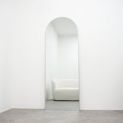 Edge - Large Frameless Arched Full Length Mirror 170cm x 60cm