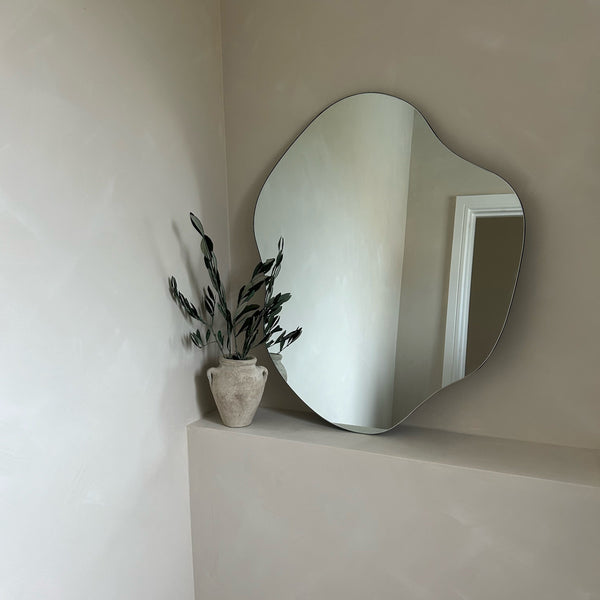 Edge - Frameless Irregular Pond Mirror 70cm x 63cm