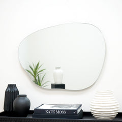 Edge - Frameless Irregular Pond Mirror 80cm x 60cm