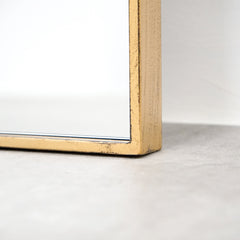 Isla - Extra Large Gold Full Length Arched Metal Mirror 190cm x 120cm