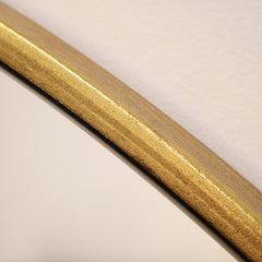 Liberty - Gold Full Length Arched Metal Mirror 180cm x 110cm