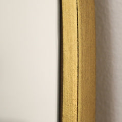 Liberty - Gold Full Length Arched Metal Mirror 180cm x 110cm