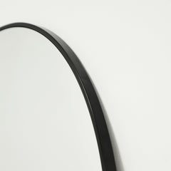 Liberty - Black Full Length Arched Metal Mirror 200cm x 120cm