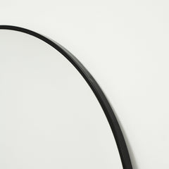 Liberty - Black Full Length Arched Metal Mirror 200cm x 120cm