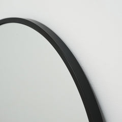 Liberty - Full Length Black Large Arched Metal Mirror 160cm x 60cm