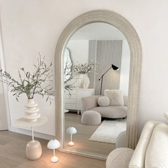 Luciana - Full Length Arched Concrete Mirror 180cm x 110cm