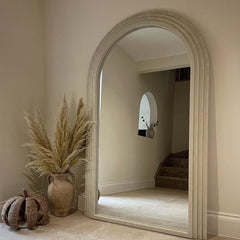 Luciana - Full Length Arched Concrete Mirror 180cm x 110cm