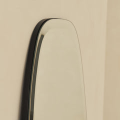 Vienna - Large Frameless Oval Bevelled Mirror 140cm x 52cm