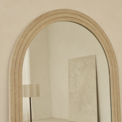 Luciano - Extra Large Full Length Arched Concrete Mirror 200cm x 100cm