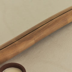 Aaliyah - Warm Wood Irregular Wall Mirror 150cm x 75cm