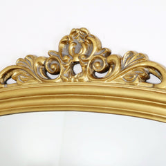 Mantle - Large Gold Ornate Overmantle Mirror 104cm x 96cm