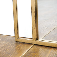 Parallel - Large Full Length Gold Metal Mirror 170cm x 80cm