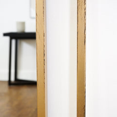 Parallel - Large Full Length Gold Metal Mirror 170cm x 80cm
