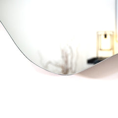 Edge - Large Frameless Irregular Pond Mirror 120cm x 70cm