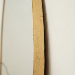 Theo - Full Length Extra Large Gold Arched Metal Mirror 200cm x 100cm