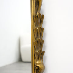 Valentina - Full Length Gold Arched Ornate Metal Mirror 196cm x 110cm