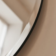 Vienna - Frameless Round Bevelled Mirror 80cm x 80cm