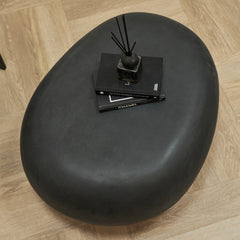 Zola - Minimal Onyx Pebble Coffee Table Large