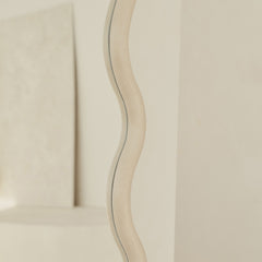 Isadora - Large Full Length Concrete Wave Mirror 176cm x 80cm