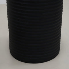 Raya - Minimal Onyx Ribbed Side Table