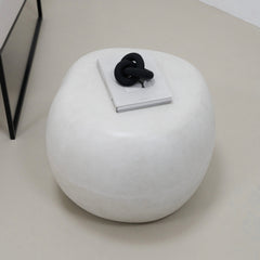 Zola - Minimal Concrete Pebble Side Table
