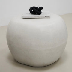 Zola - Minimal Concrete Pebble Side Table