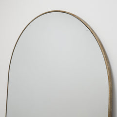 Liberty - Champagne Full Length Arched Metal Mirror 200cm x 120cm