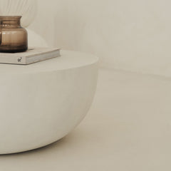 Enzo - Minimal Concrete Round Coffee Table