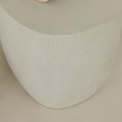 Leonardo - Minimal Concrete Irregular Shaped Side Table
