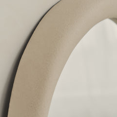 Wabi-Sabi - Concrete Irregular Wall Mirror 80cm x 72cm