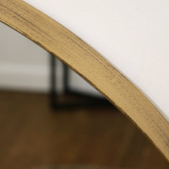 Arcus - Full Length Arched Gold Large Metal Mirror 170cm x 80cm
