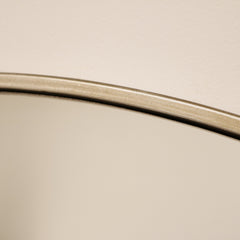 Liberty - Champagne Full Length Arched Metal Mirror 180cm x 110cm